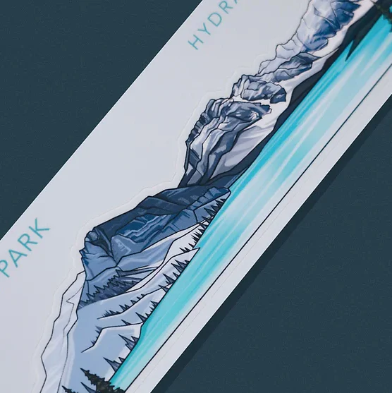 Hydrascape Miniscape Sticker - Banff - Image 2