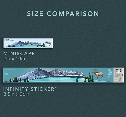 Hydrascape Miniscape Sticker - Banff - Image 4