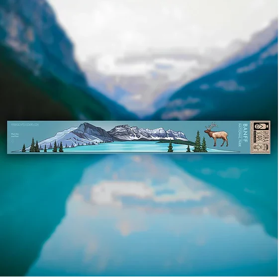 Hydrascape Sticker - Banff National Park - Image 2