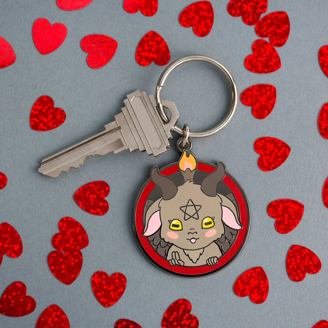Baphomet Keychain - Image 3