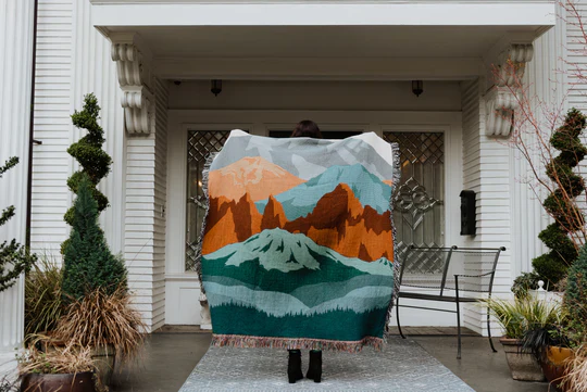 Throw Blanket - Calling Mountains - Image 3