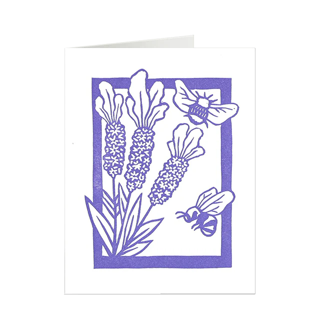 Bees & Lavender Card - Image 3