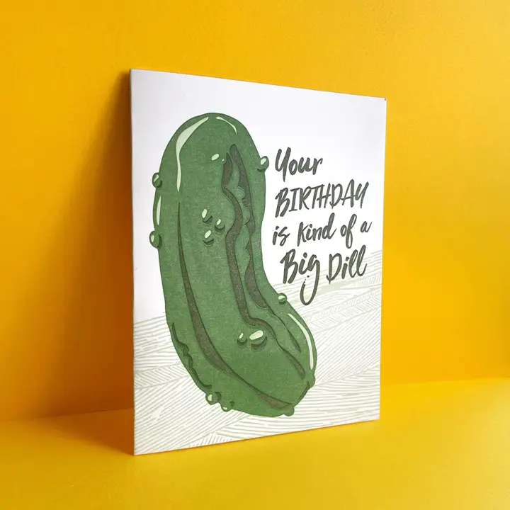 Big Dill Birthday Card - Image 2