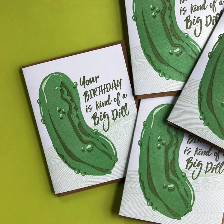 Big Dill Birthday Card - Image 3