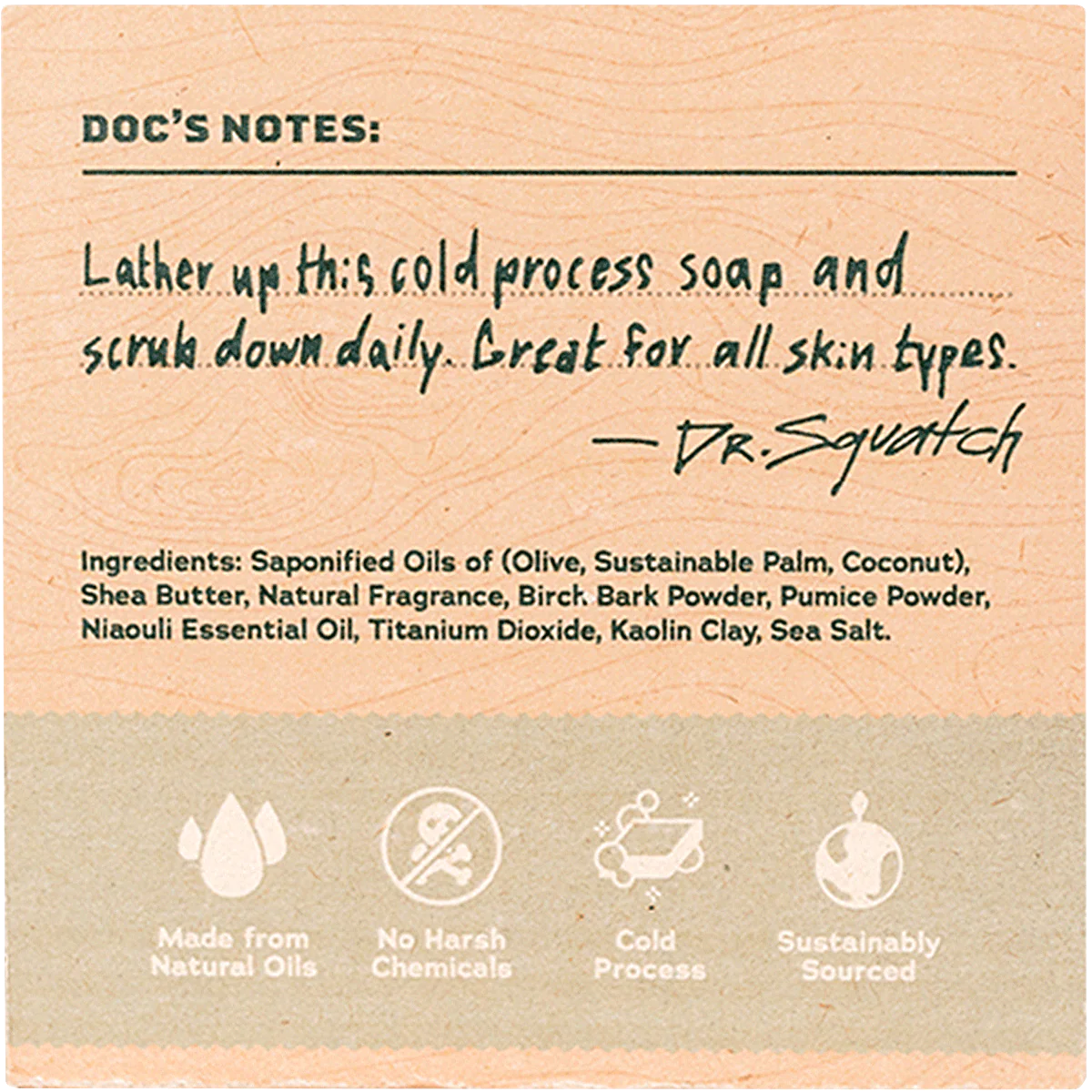 Dr. Squatch Bar Soap - Birchwood Breeze - Image 4