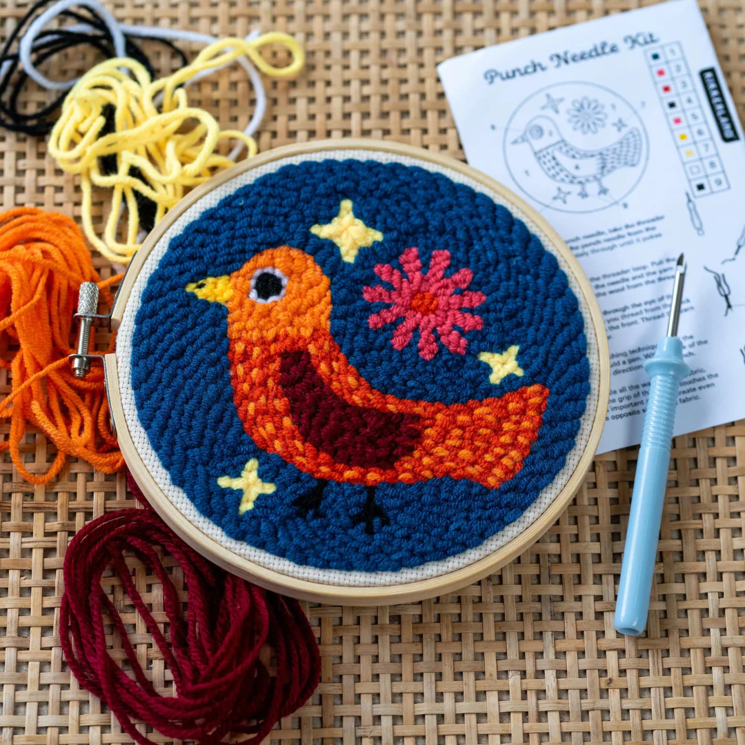 Bird Punch Needle Kit - Image 2