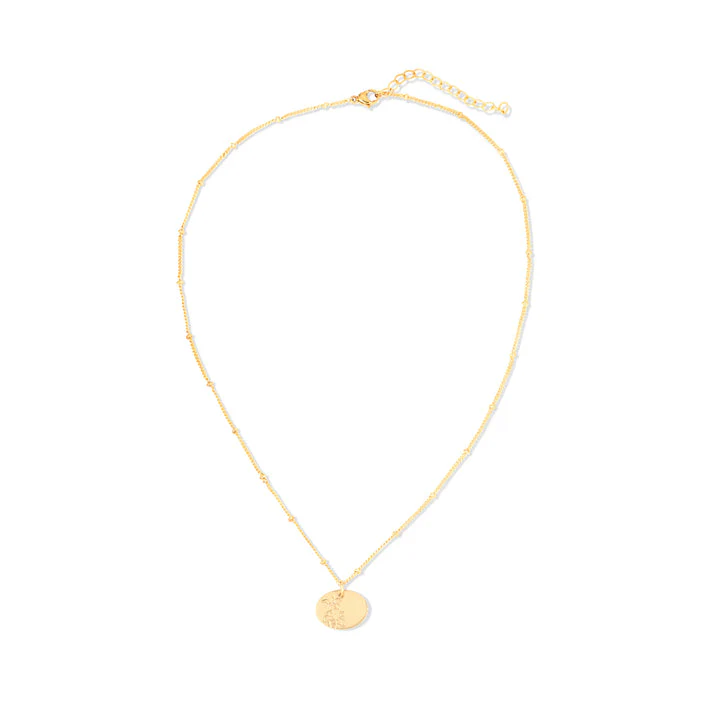 Birth Month Flower Necklace - Lily (May) - Image 2