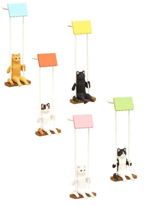 Blind Box Cat On a Swing