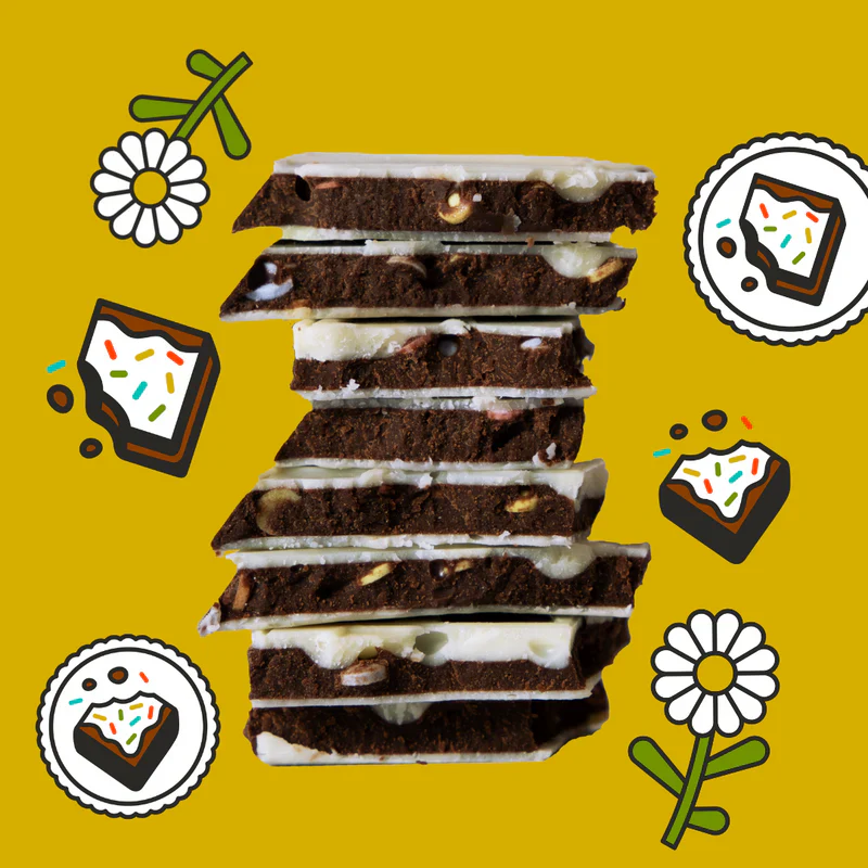 Block Party Brownie Chocolate Bar - Image 2