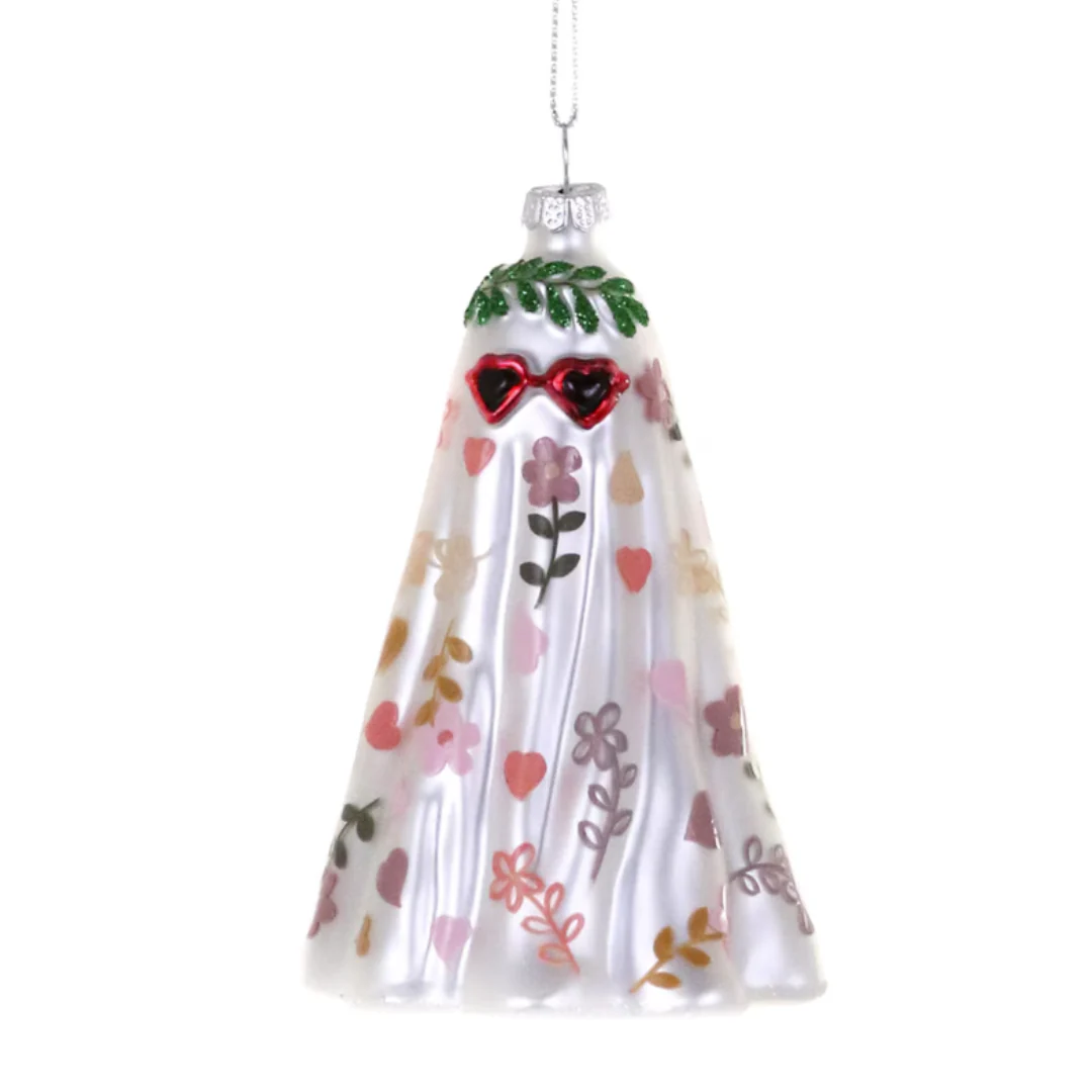 Boho Ghost Ornament
