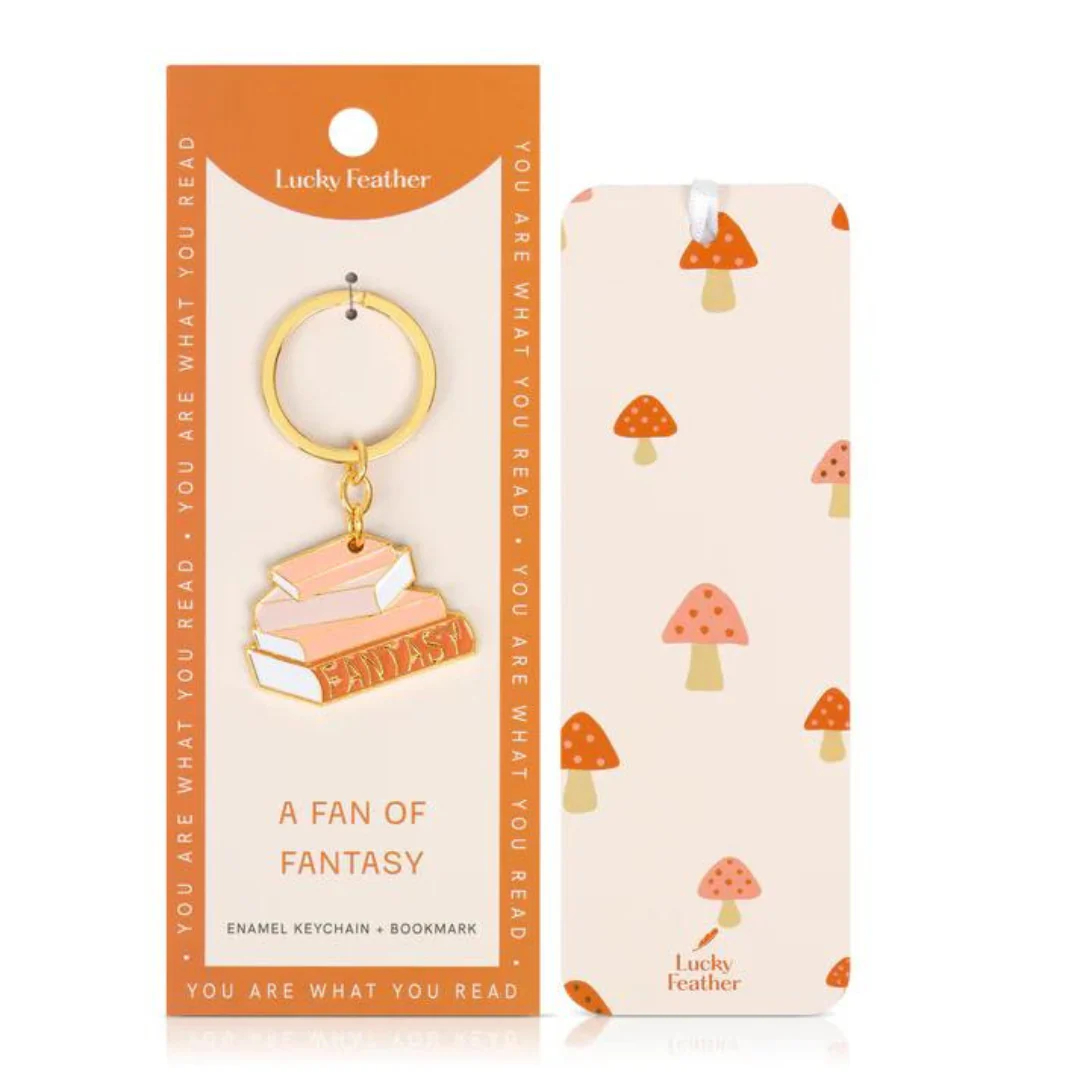 Bookmark & Keychain Set - Fantasy