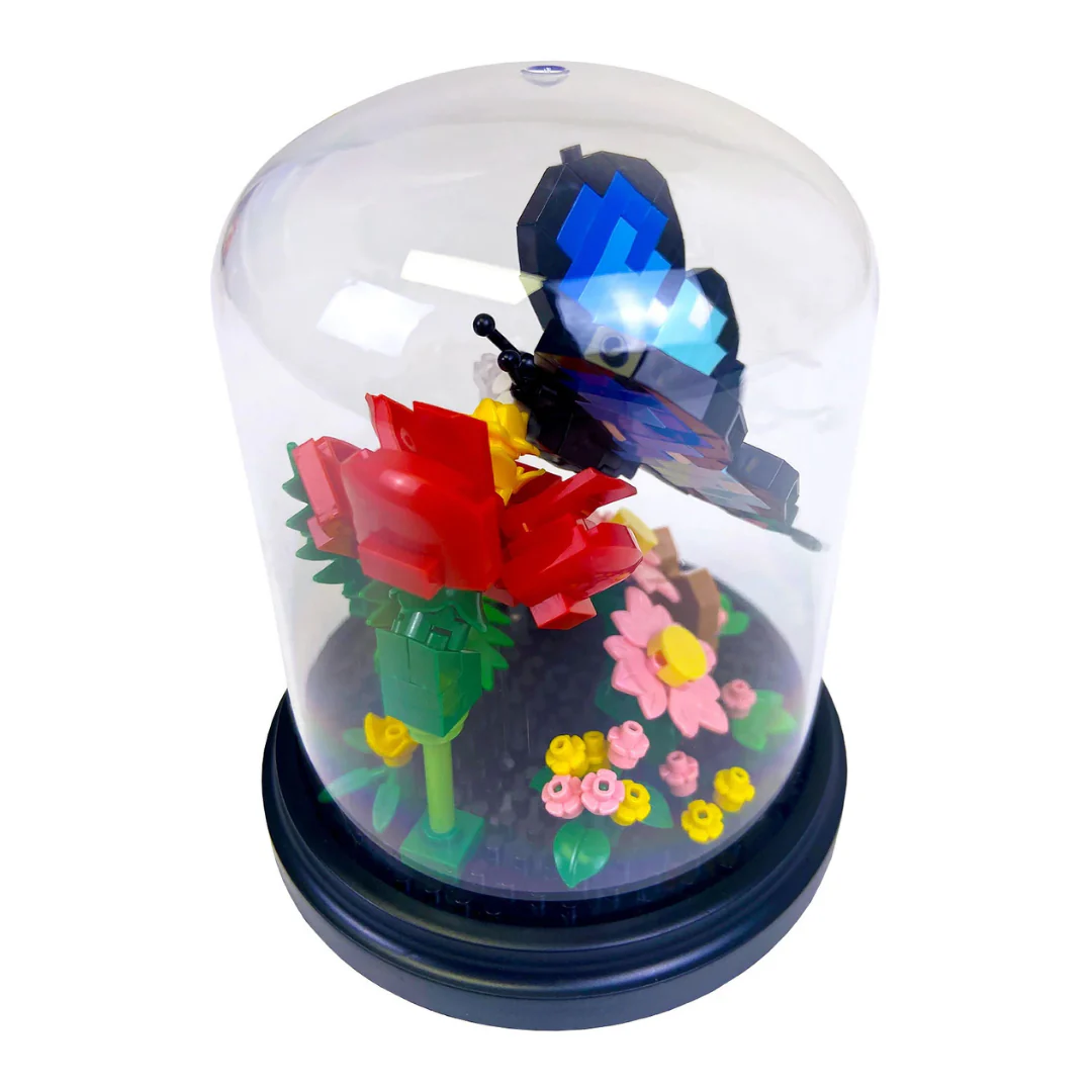 Botanical Blocks- Blue Butterfly - Image 2