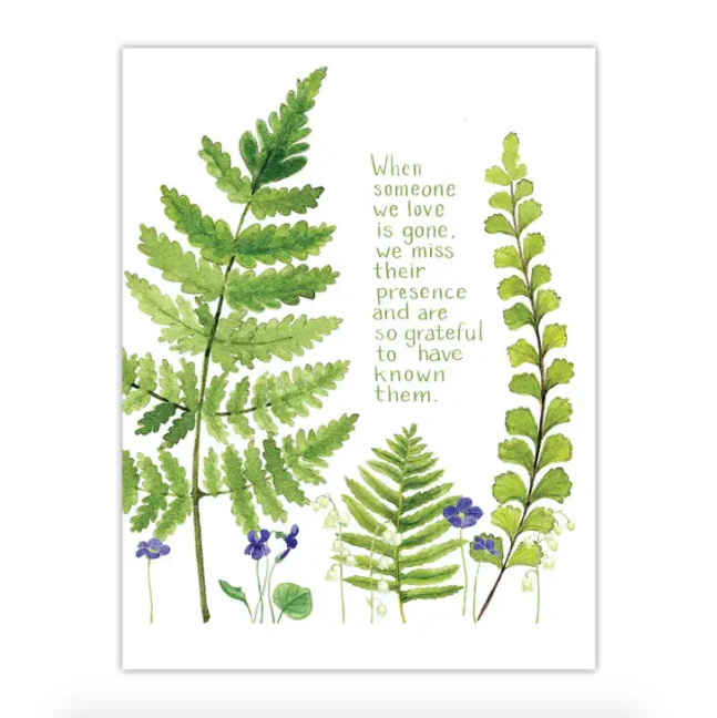 Botanical Empathy Card