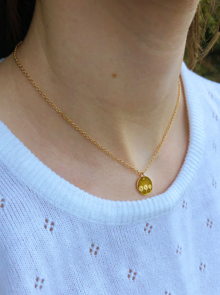 Botanical Necklace - Daisy - Image 3