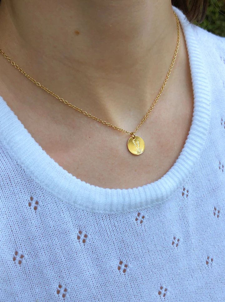 Botanical Necklace - Lavender - Image 3