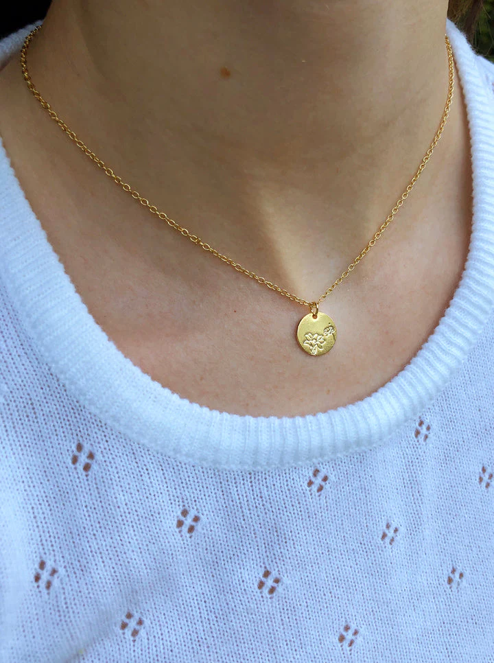 Botanical Necklace - Lily - Image 3