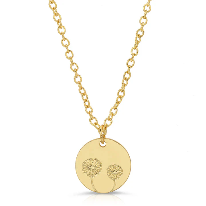 Botanical Necklace - Sunflower - Image 2