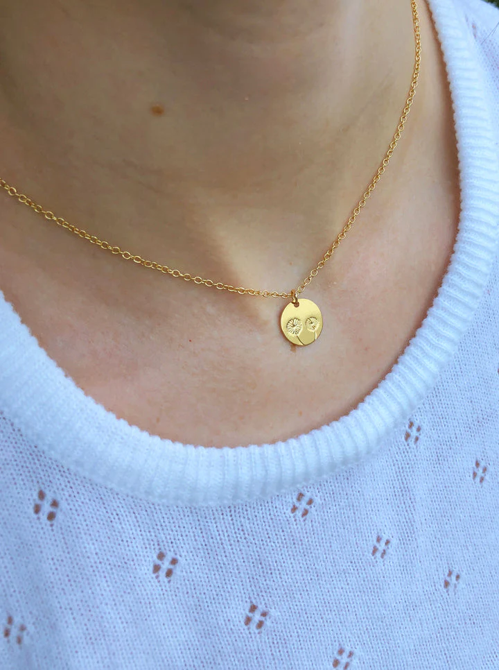 Botanical Necklace - Sunflower - Image 3