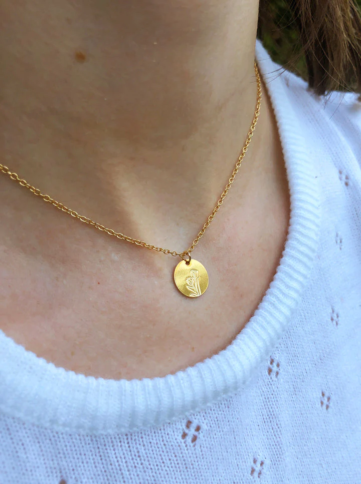 Botanical Necklace - Tulip - Image 3