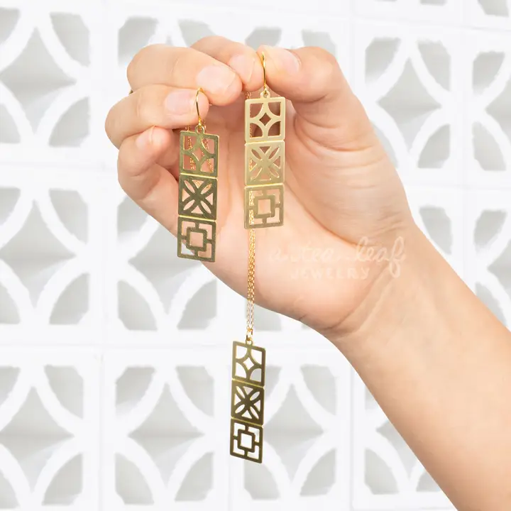 Breezeblocks Earrings - Image 2