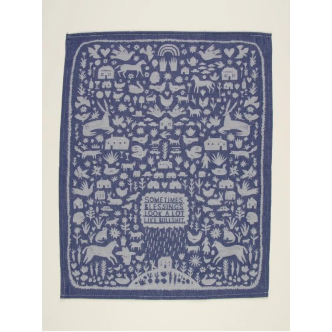 Bullshit Blessings Dish Towel - Image 2