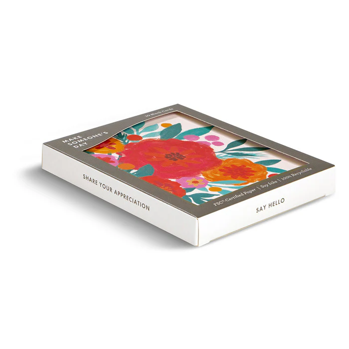 Bursting Blossoms Blank - Thank You Note Cards - Image 4