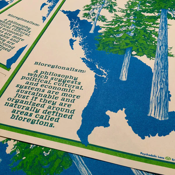 Cascadia Riso Print - Image 3