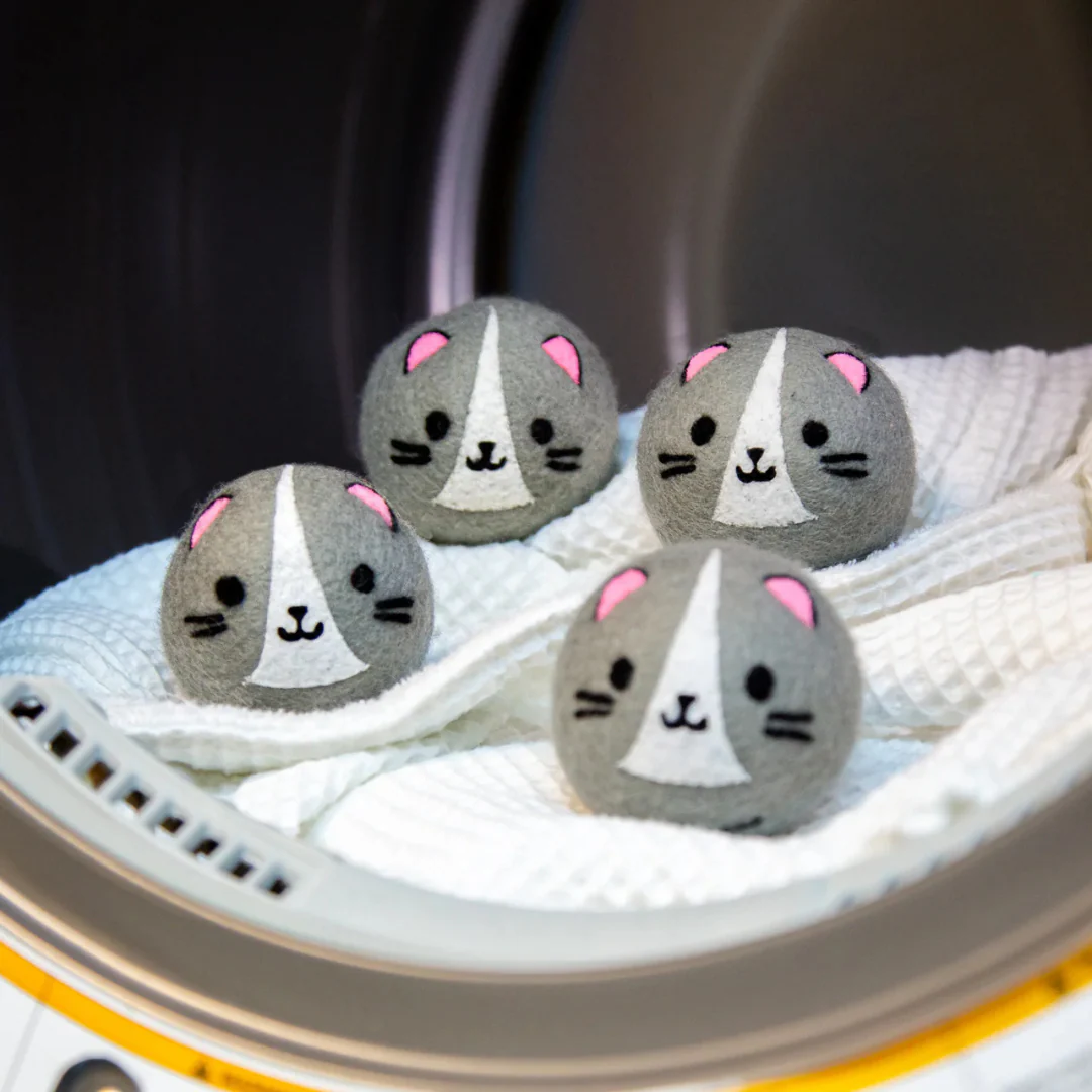 Wool Cat Dryer Buddies - Image 2
