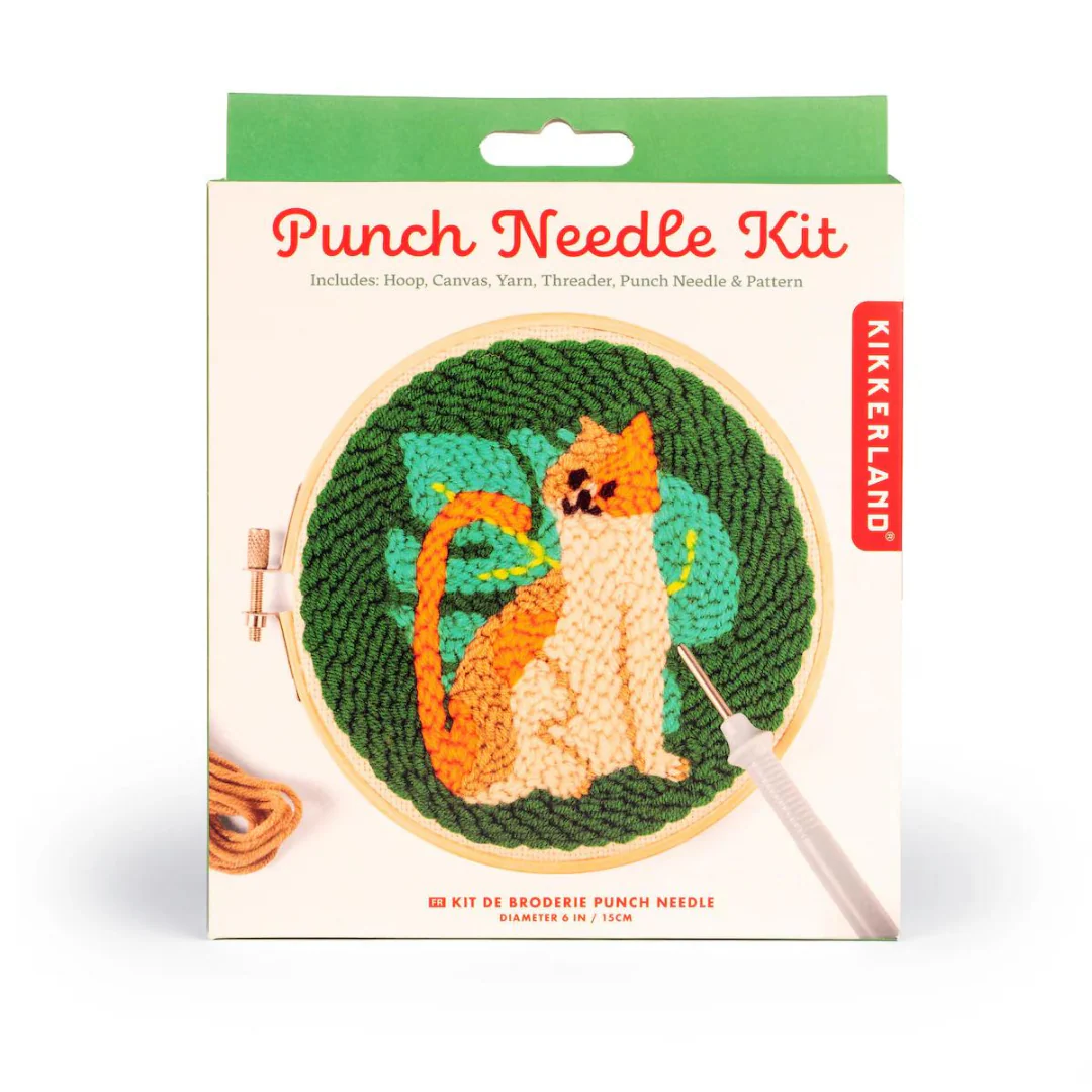 Cat Punch Needle Kit - Image 3