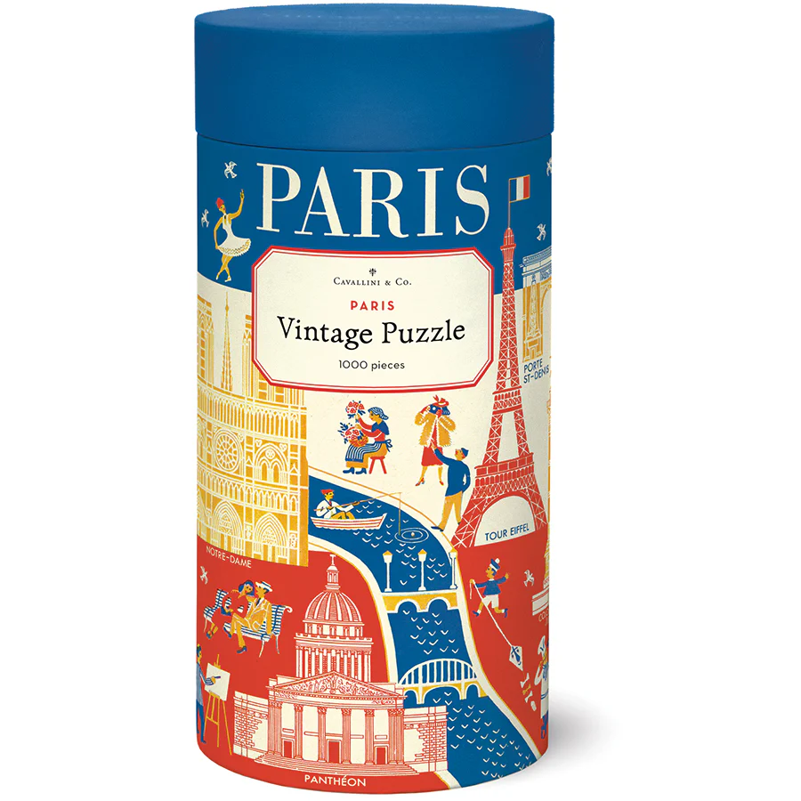 Cavallini & Co. 1000 Piece Puzzle - Paris
