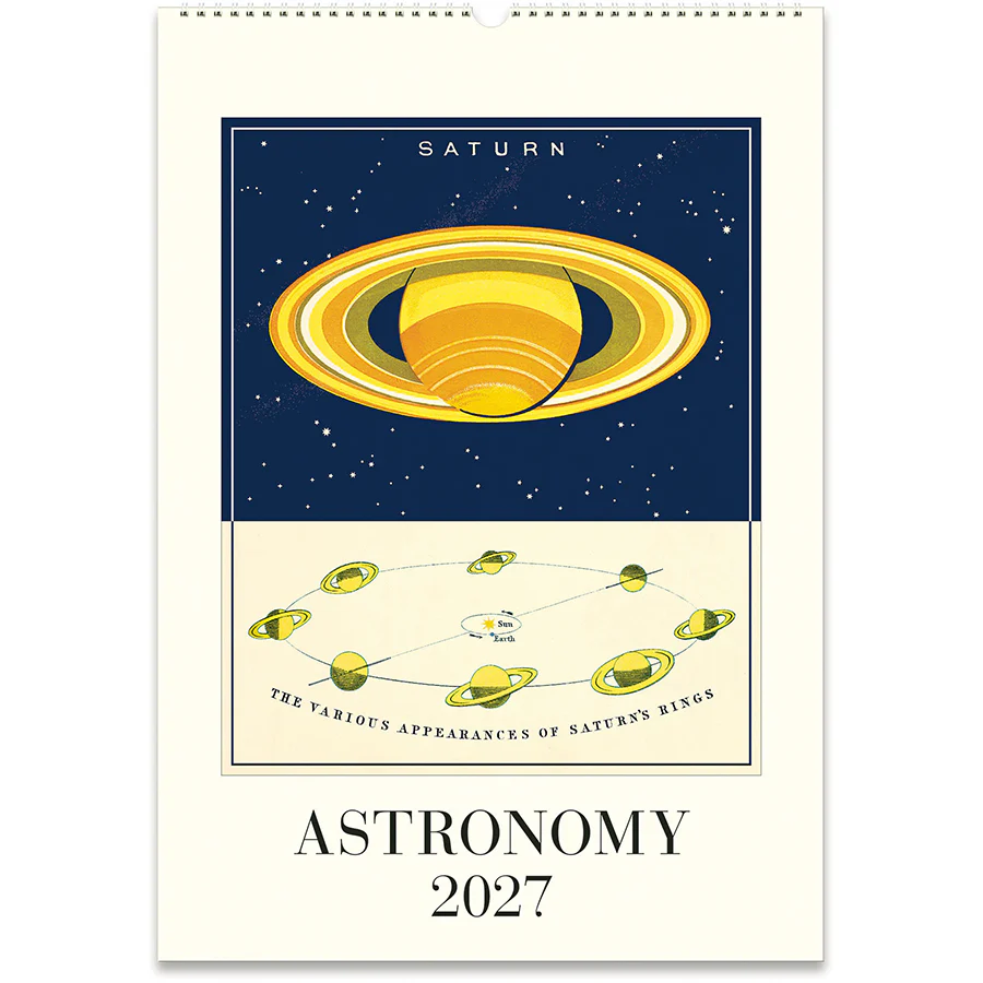 Cavallini & Co. 2027 Wall Calendar - Astronomy
