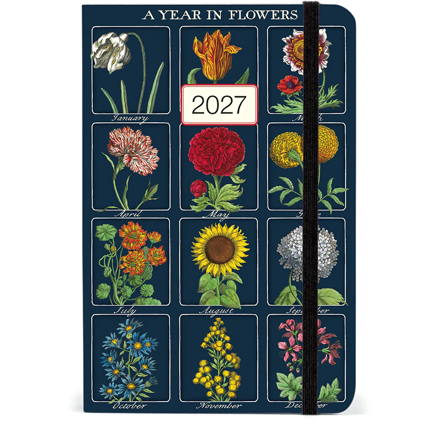 Cavallini & Co. 2027 Weekly Planner - A Year in Flowers