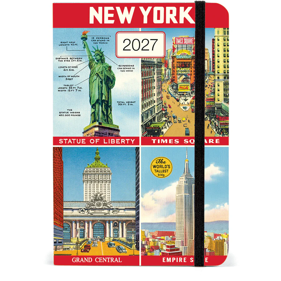 Cavallini & Co. 2027 Weekly Planner - New York