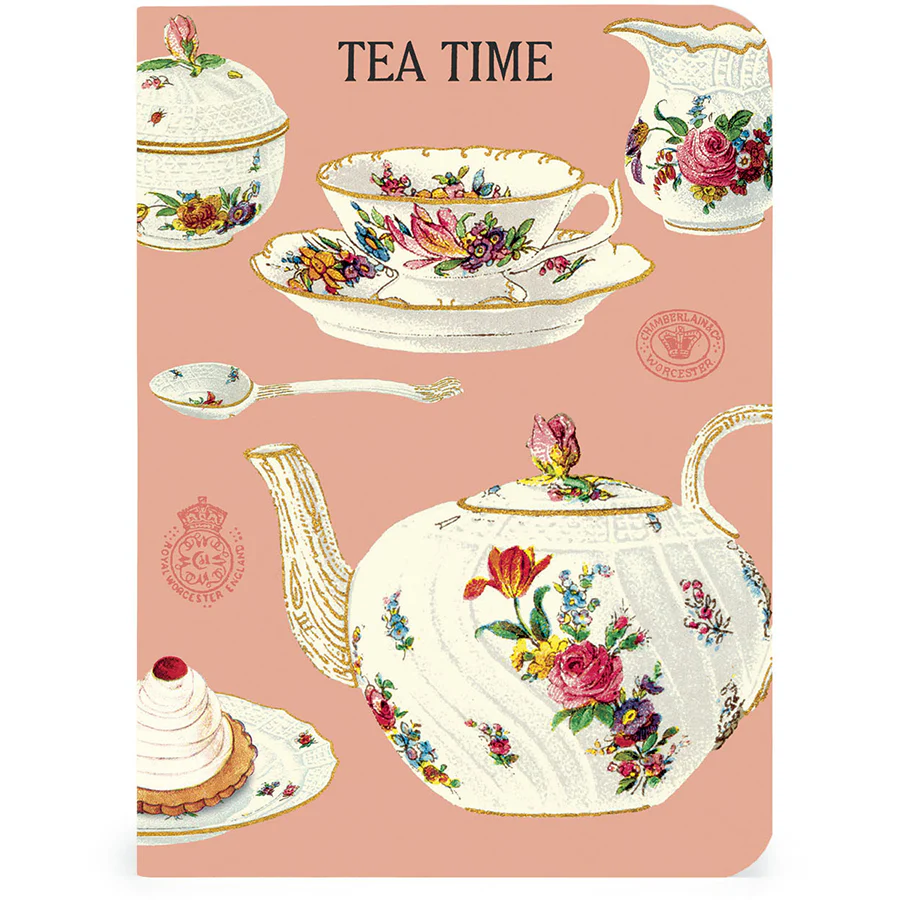 Cavallini & Co. 3 Mini Notebooks - Tea Time - Image 2