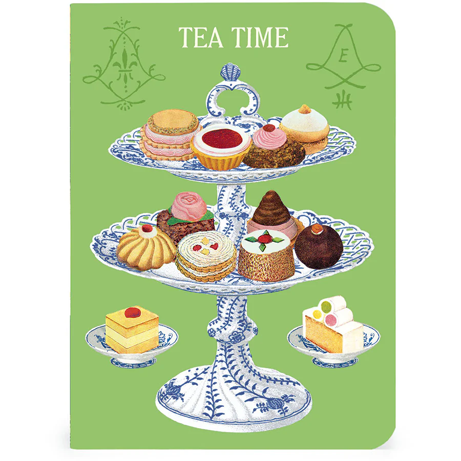 Cavallini & Co. 3 Mini Notebooks - Tea Time - Image 3