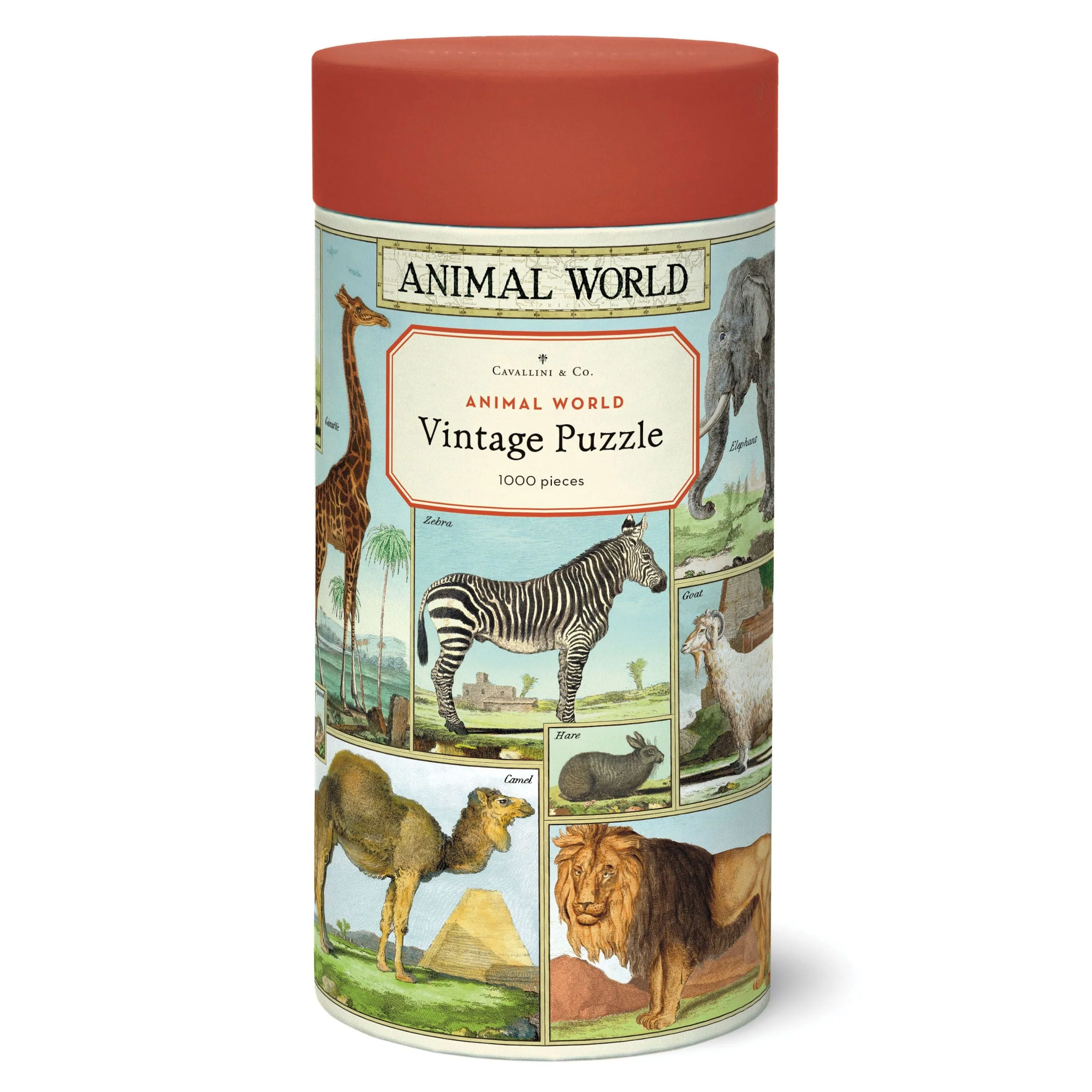 Cavallini & Co. 1000 Piece Puzzle - Animal World