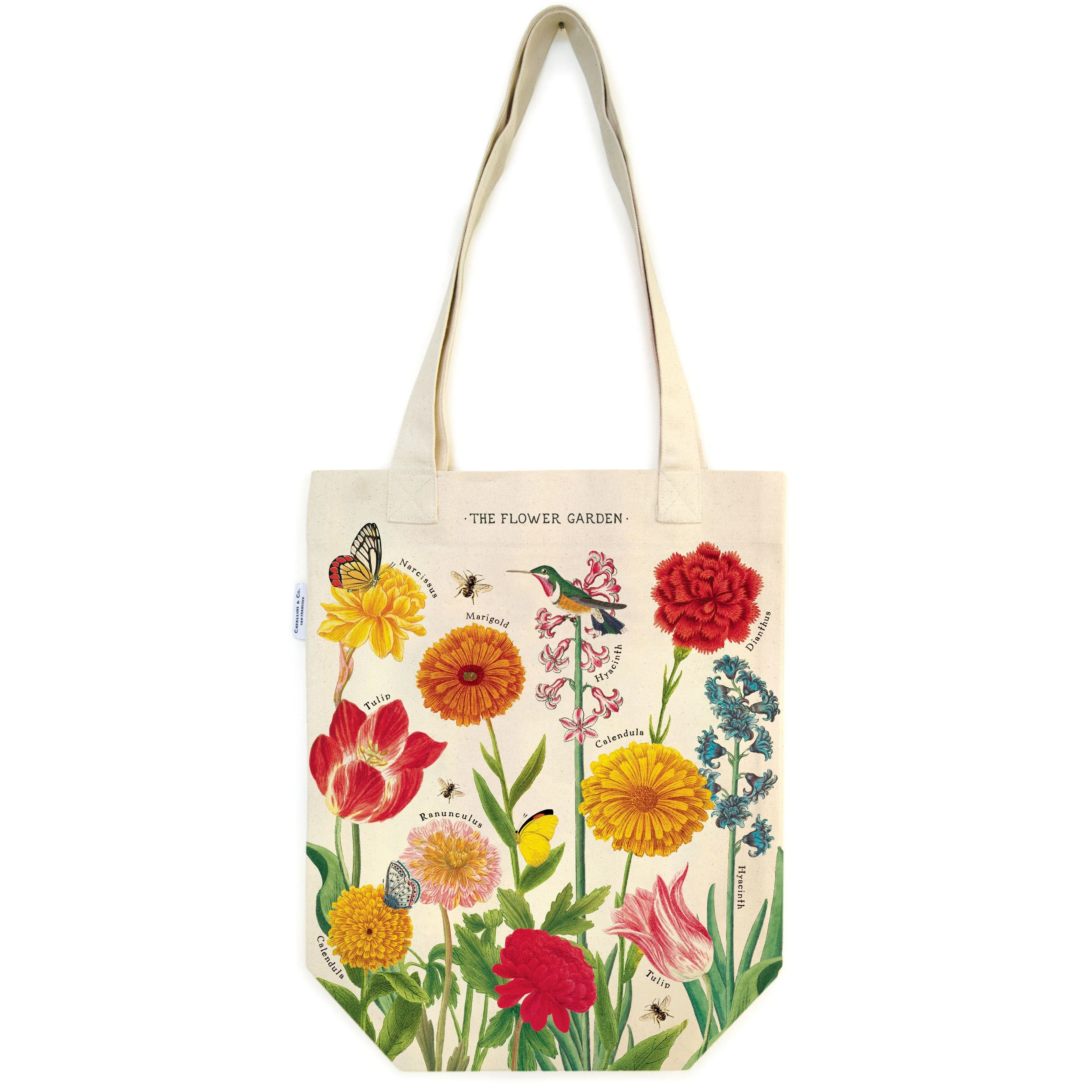 Cavallini & Co. Tote Bag - Flower Garden - Image 2