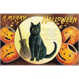 Cavallini & Co. Halloween Glitter Greetings - Image 3