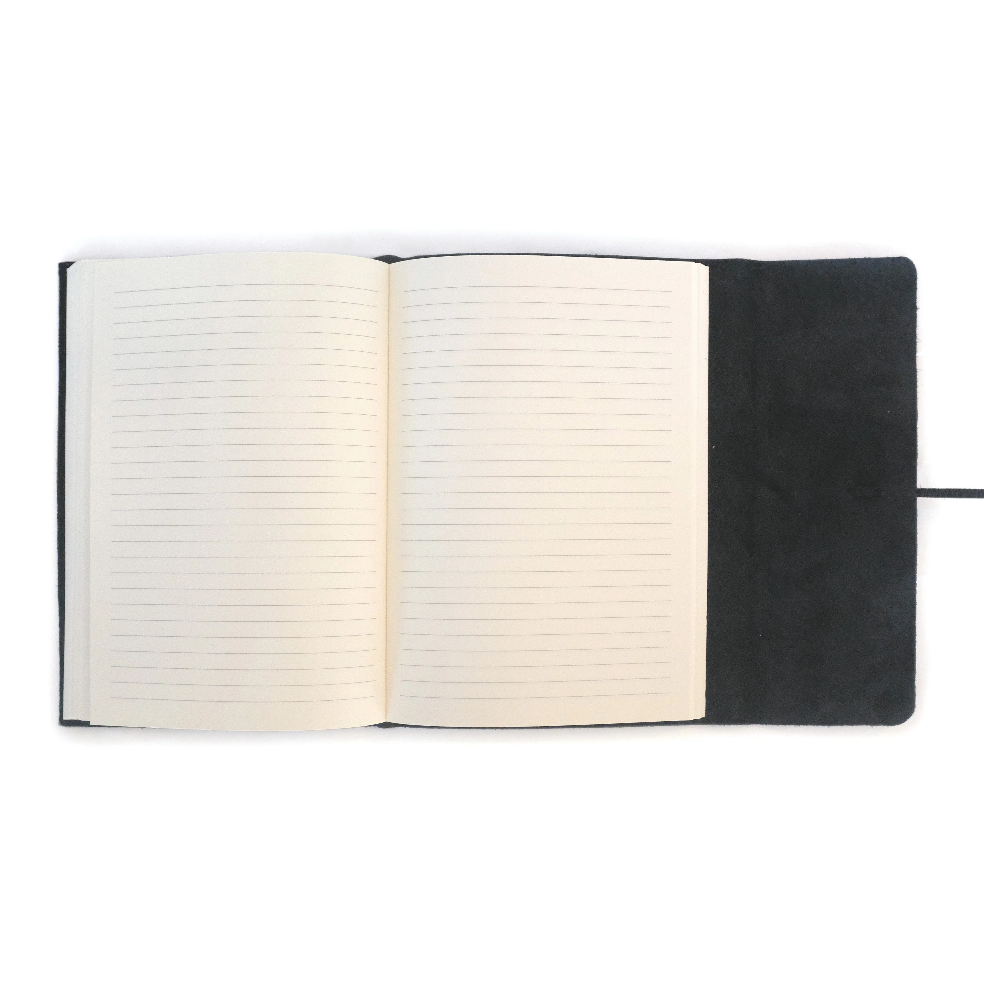 Cavallini & Co. Leather Journalino Grande 6"x8" - Black - Image 2
