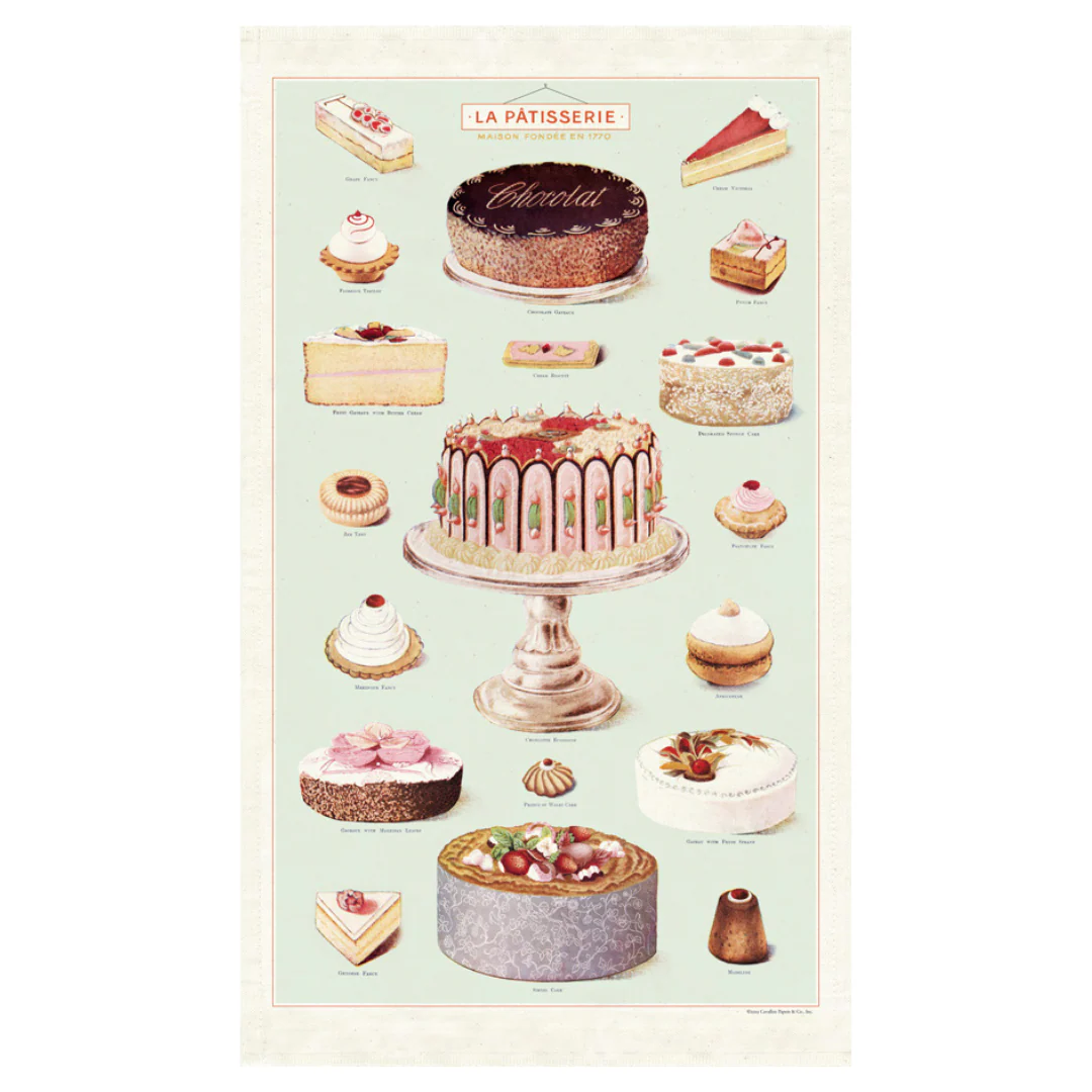 Cavallini & Co. Tea Towel - La Patisserie - Image 3