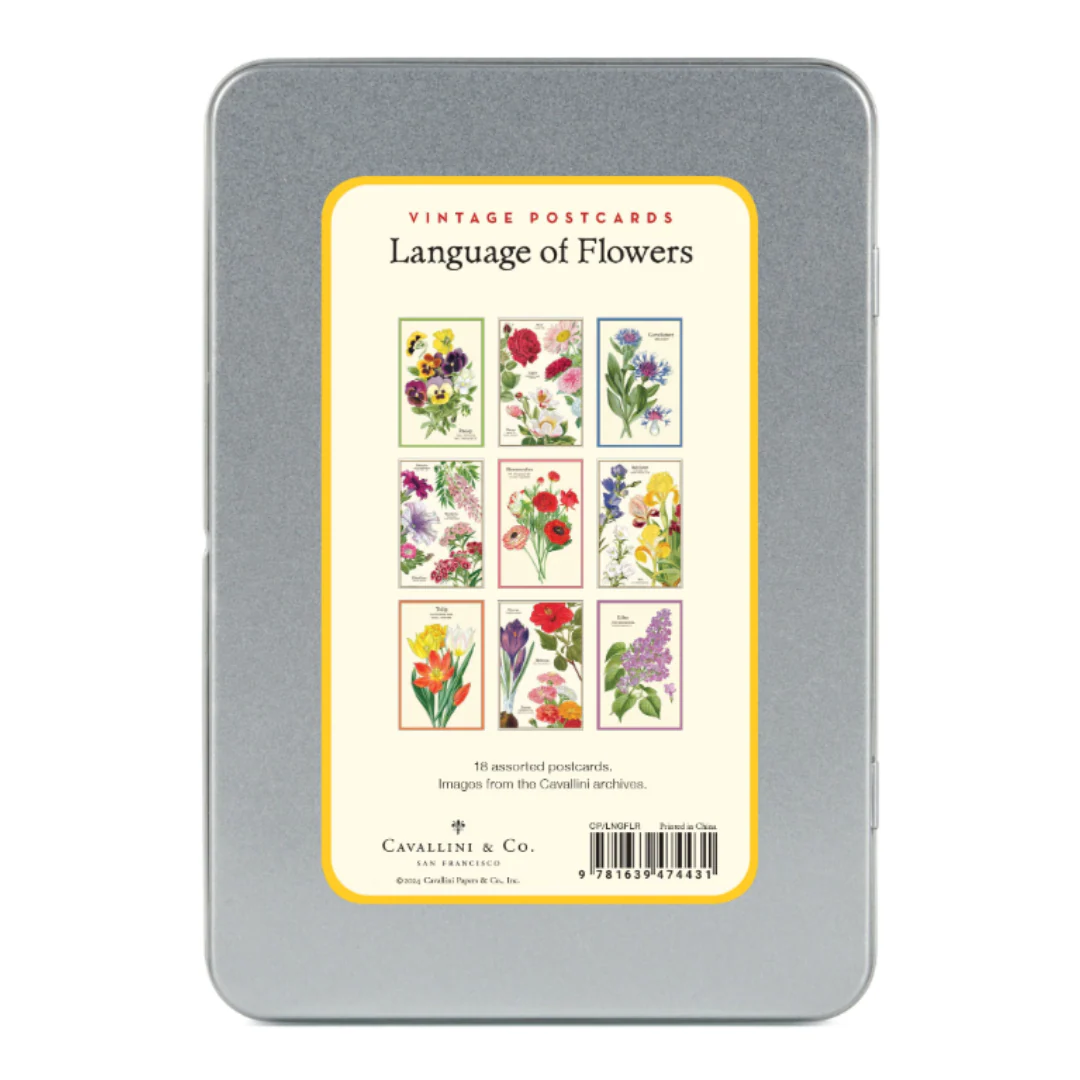 Cavallini & Co. Postcards Language of Flowers - Image 2