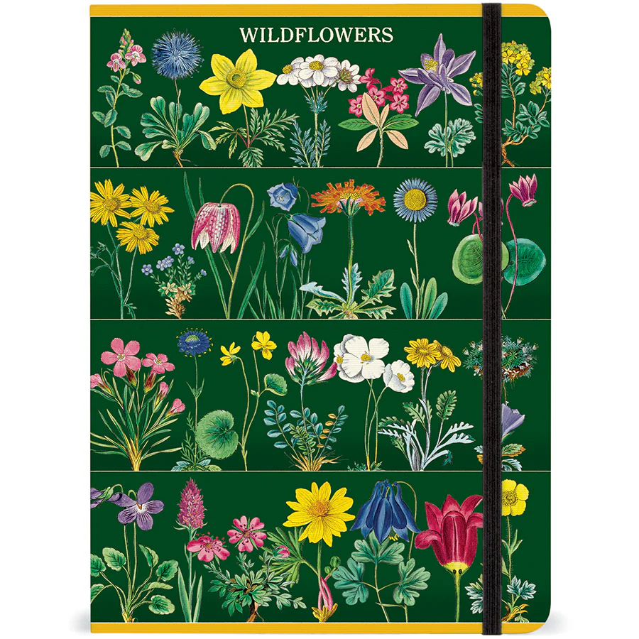 Cavallini & Co. Large Notebook - Wildflowers 2