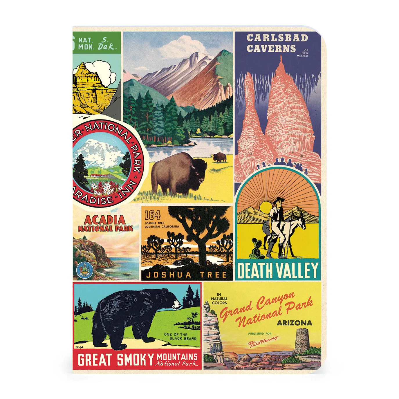 Cavallini & Co. 3 Mini Notebooks - National Parks - Image 3
