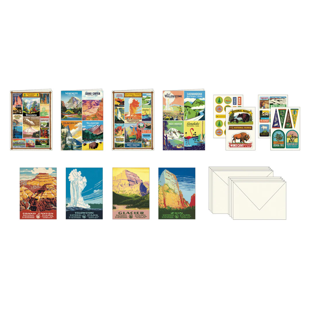 Cavallini & Co. Stationery Set - National Parks - Image 2