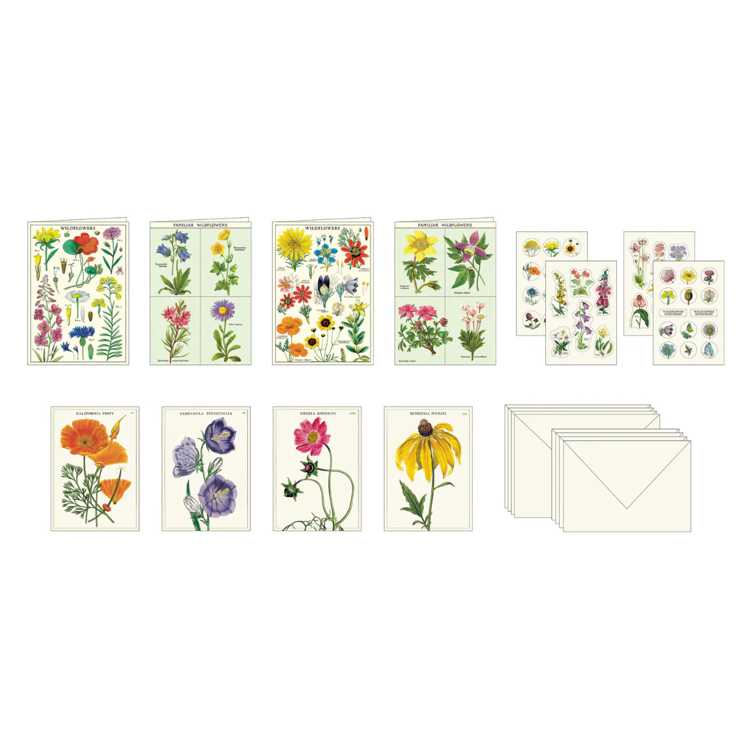 Cavallini & Co. Stationery Set - Wildflowers - Image 2