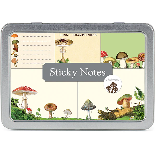 Cavallini & Co. Sticky Notes - Mushrooms - Image 2