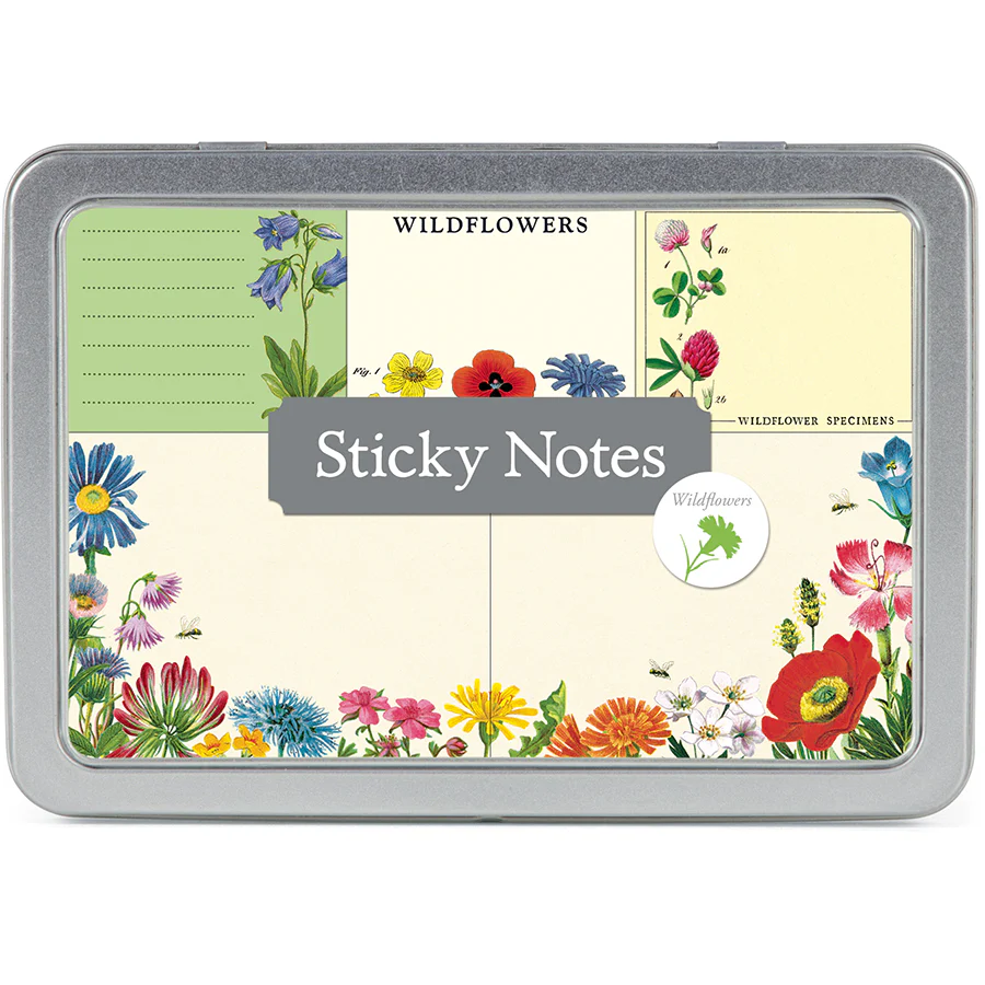 Cavallini & Co. Sticky Notes - Wildflowers - Image 2