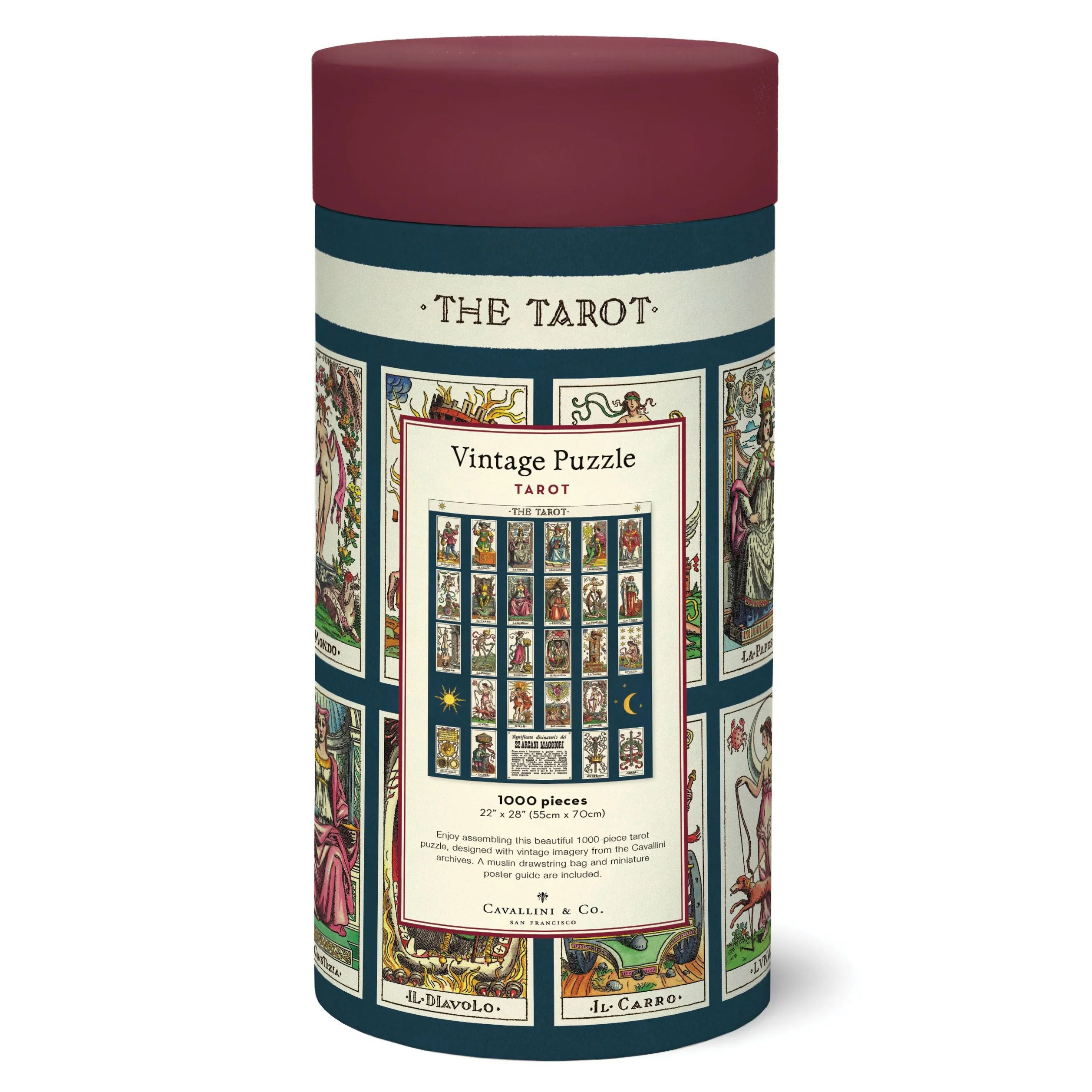 Cavallini & Co. 1000 Piece Puzzle - Tarot - Image 4