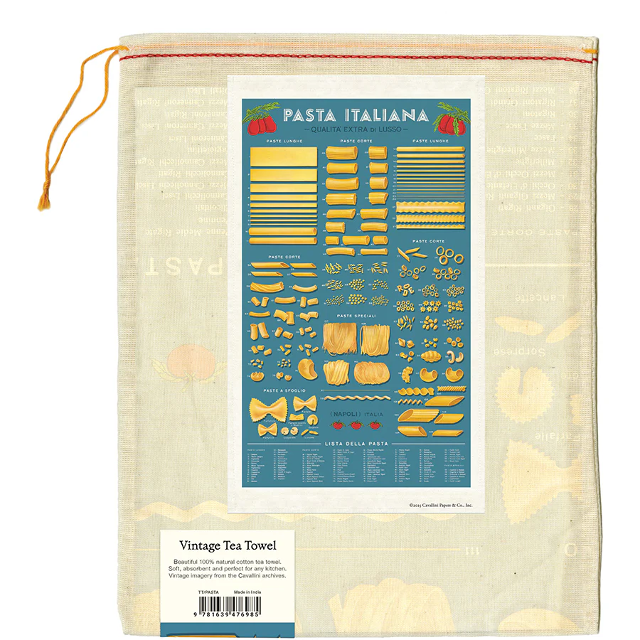Cavallini & Co. Tea Towel - Pasta - Image 3