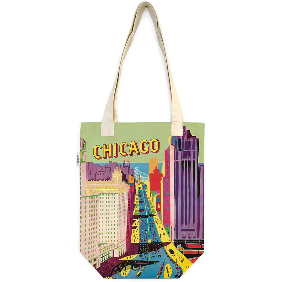 Cavallini & Co. Tote Bag - Chicago - Image 2